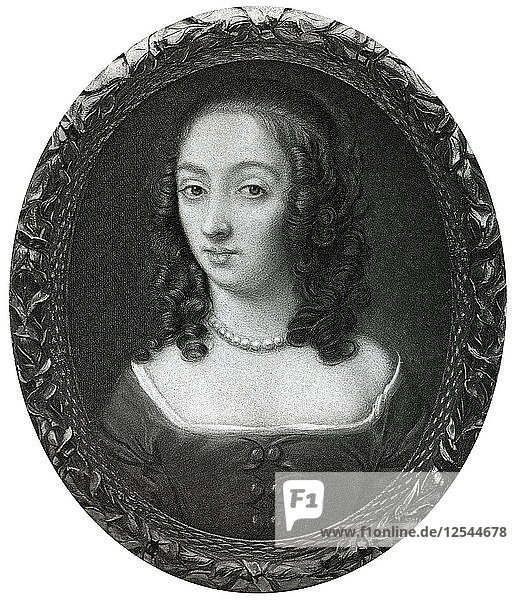 Mrs. Claypole (Elizabeth Cromwell)  zweite Tochter von Oliver Cromwell  17. Jahrhundert  (1899). Künstler: Unbekannt