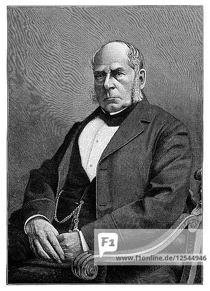 Sir Henry Bessemer  englischer Ingenieur des 19. Jahrhunderts  (1900). Künstler: Unbekannt