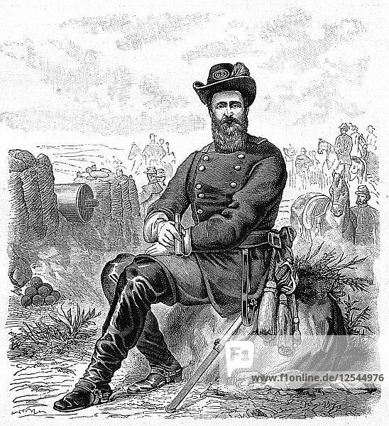 Ulysses S. Grant  amerikanischer Soldat und Staatsmann des 19. Jahrhunderts  (1900). Künstler: Unbekannt