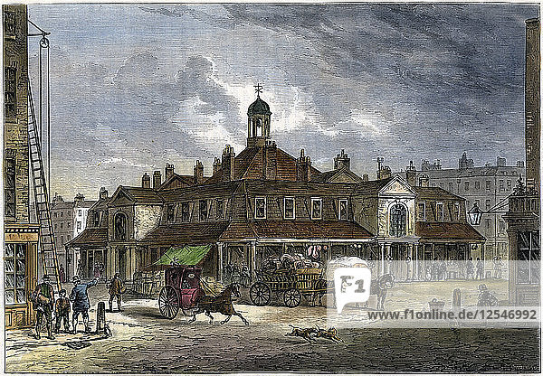 Oxford Market  19. Jahrhundert. Künstler: Unbekannt