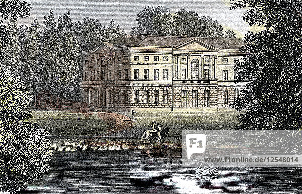 Busbridge  in der Nähe von Godalming  Surrey  um 1830. Künstler: Unbekannt