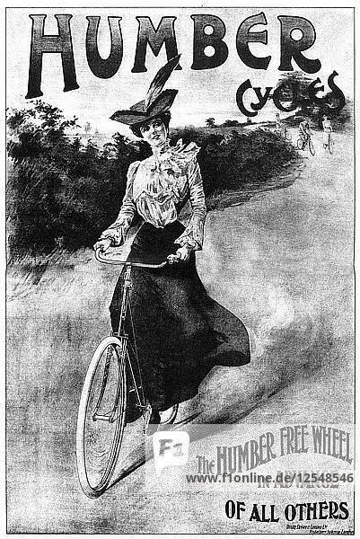 Werbung für Humber Cycles  1902-1903  Künstler: Thomas Humber