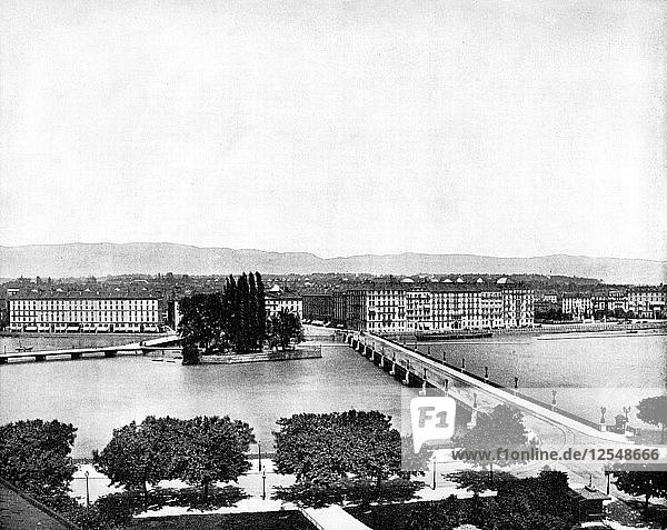 Geneva  Switzerland  1893.Artist: John L Stoddard