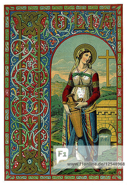 St Julia  1886. Artist: Unknown