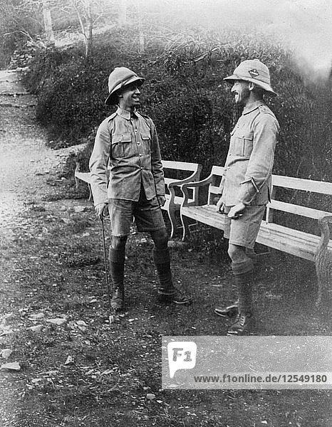 British soldiers  Chakrata  India  1917. Artist: Unknown