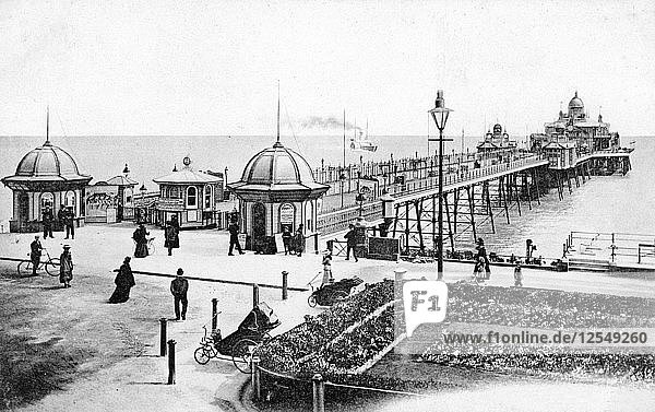 The pier at Eastbourne  East Sussex  c1900s-c1920s. Artist: Unknown