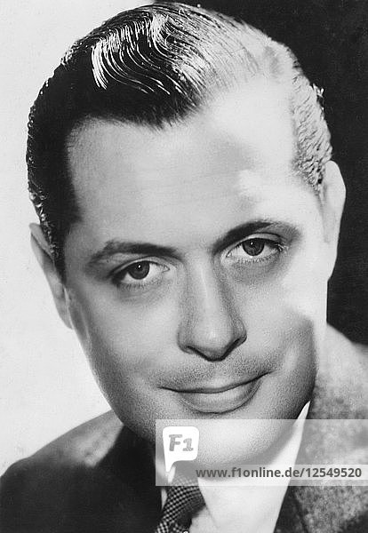 Robert Montgomery (1904-1981)  amerikanischer Schauspieler und Regisseur  ca. 1930er bis 1940er Jahre. Künstler: Unbekannt
