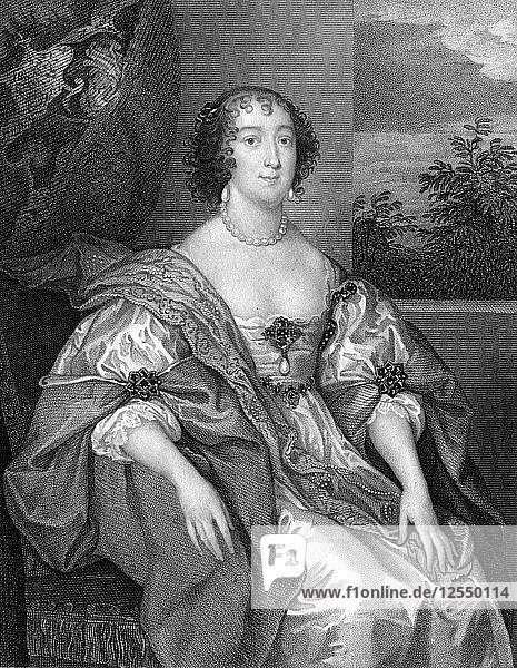 Dorothy Sidney (geb. Percy)  Gräfin von Leicester (ca. 1598-1659)  1824.Künstler: TA Dean