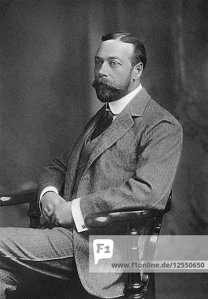 King George V of Great Britain (1865-1936)  1912.Artist: Downey