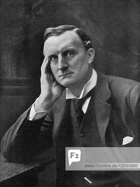 Sir Edward Grey  britischer Politiker  (um 1920). Künstler: Barnett