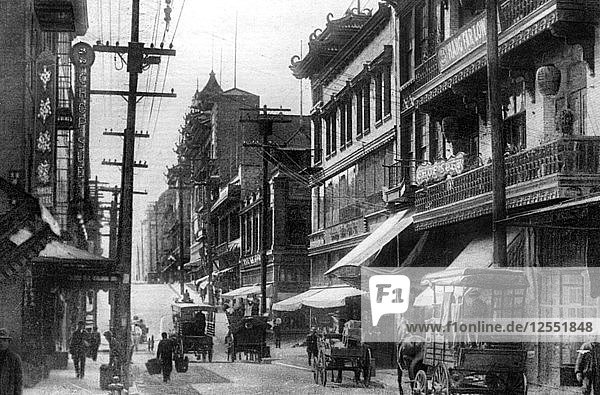 Chinatown  San Francisco  USA  1926. Artist: Unknown