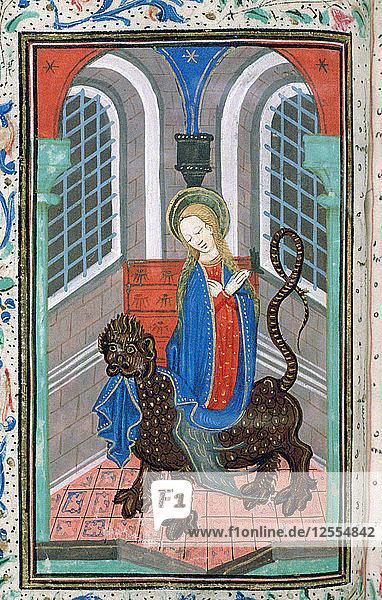 St Margaret  late 15th century. Artist: Unknown