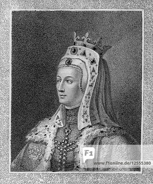Isabella von Frankreich (ca. 1295-1358)  18. Jahrhundert Künstler: W N Gardiner