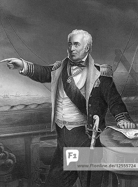 Admiral Sir Charles Napier (1786-1860)  1857.Artist: DJ Pound