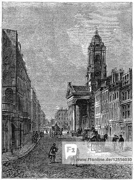 George Street  Hanover Square  London  1800 (1891). Artist: Unknown