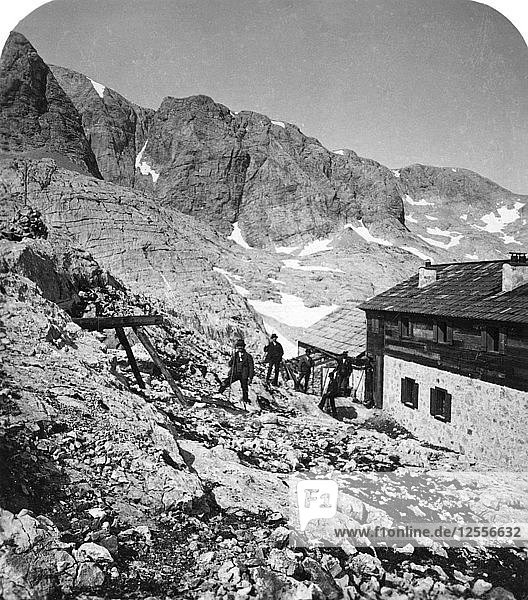 Simony-Hütte  Salzkammergut  Österreich  um 1900.Künstler: Wurthle & Söhne