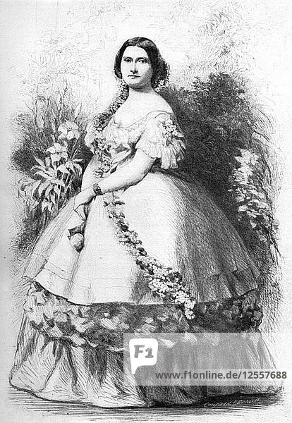 Harriet Lane (1830-1903)  19. Jahrhundert (1908). Künstler: Unbekannt