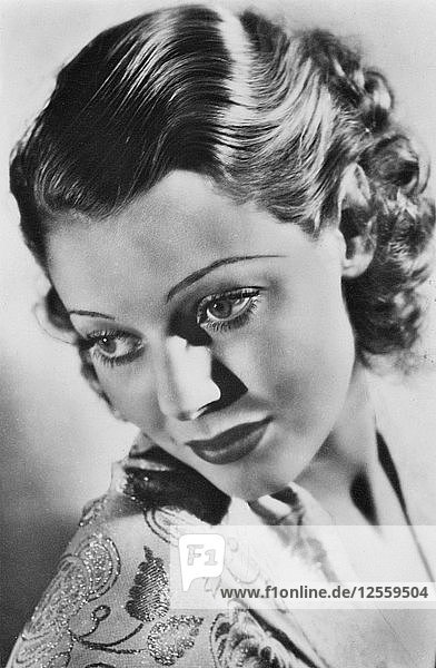 Loretta Young  amerikanische Schauspielerin  um 1930. Künstler: Unbekannt