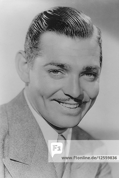 Clark Gable (1901-1960)  American actor  c1930s. Artist: Unknown