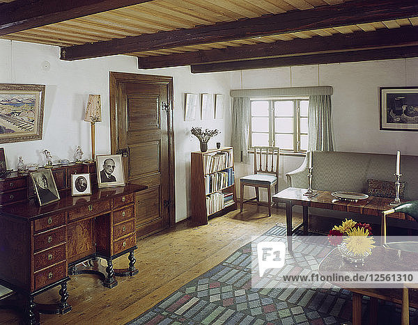 Summer residence of UN General Secretary Dag Hammarskjöld Backåkra Sweden Artist: Torkel Lindeberg