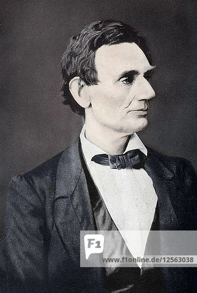 Abraham Lincoln  16th President of the United States  1860s  (1933). Artist: Unknown