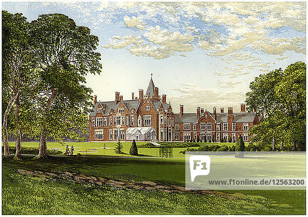Bagshot Park  Surrey  Sitz des Herzogs von Connaught  um 1880. Künstler: Unbekannt