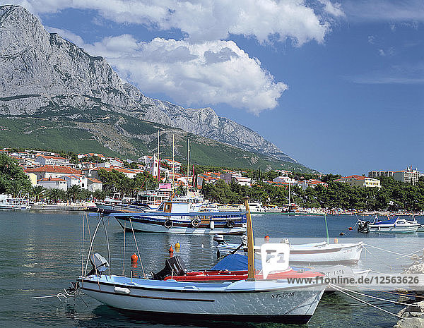 Baska Voda  Makarska-Riviera  Kroatien.