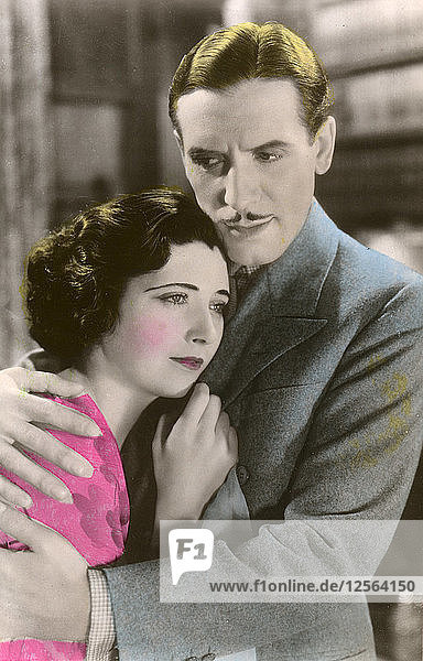 Paul Cavanagh (1888-1964) und Kay Francis (1905-1968)  20. Jahrhundert. Künstler: Unbekannt