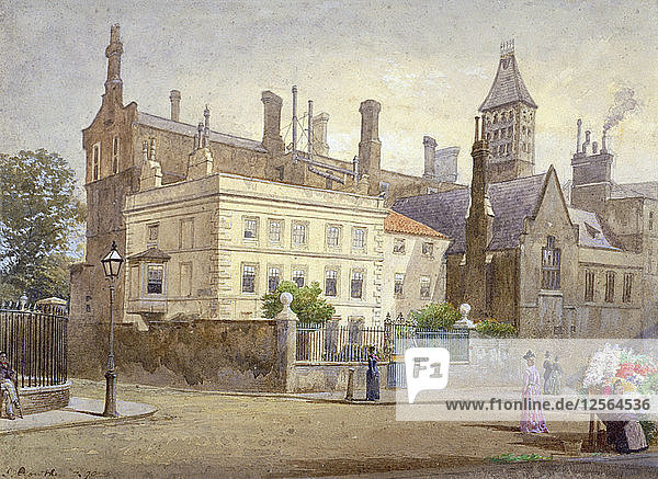 Ansicht von Whitelands House  Kings Road  Chelsea  London  1890. Künstler: John Crowther