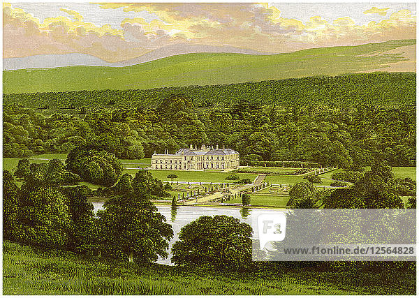 Barons Court  Grafschaft Tyrone  Nordirland  Sitz des Herzogs von Abercorn  um 1880. Künstler: Unbekannt
