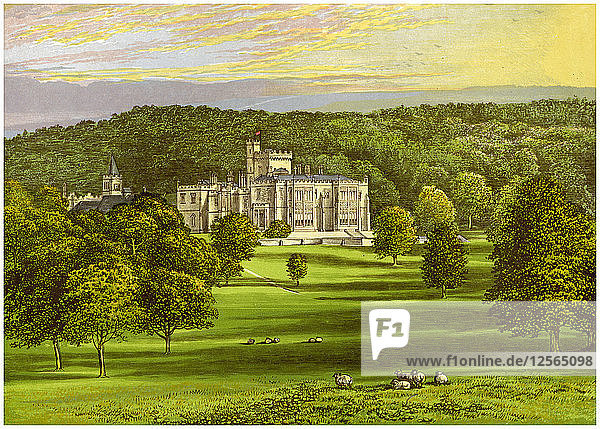 Capernwray  Lancashire  Heimat der Familie Marton  um 1880. Künstler: Unbekannt