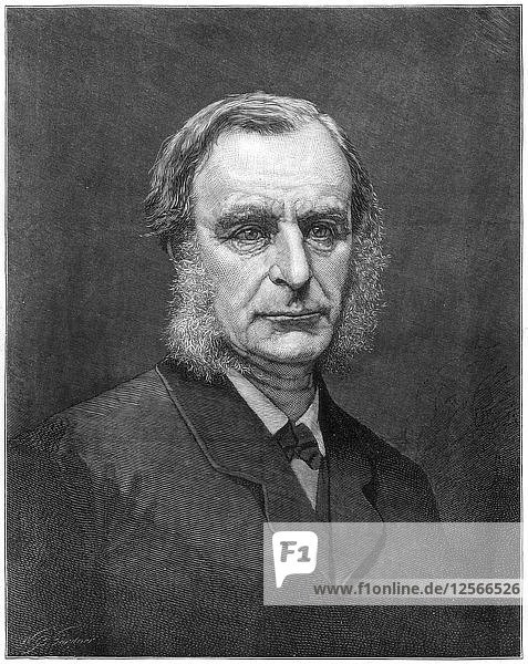 Reverend Charles Kingsley  englischer Geistlicher und Schriftsteller  1875. Künstler: Unbekannt