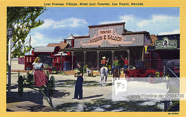 Last Frontier Village  Hotel Last Frontier  Las Vegas  Nevada  USA  1950. Künstler: Unbekannt