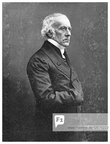 Francois Guizot  französischer Historiker  Redner und Staatsmann  um 1845-1874. Künstler: Unbekannt