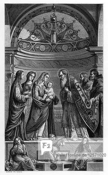 Darstellung von Jesus im Tempel  1510 (1870). Künstler: Bertrand