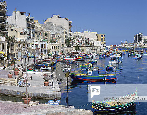 St. Julians Bay  Malta.