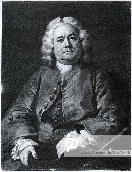 George Arnold  um 1738-1740 (1958). Künstler: Unbekannt