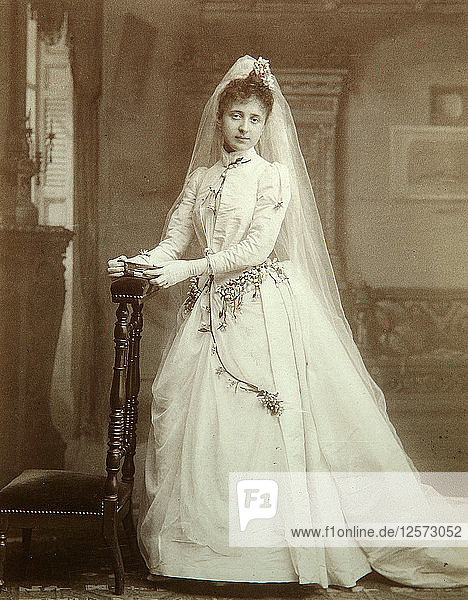 Hochzeitsbildnis  1880er Jahre. Künstler: Unbekannt