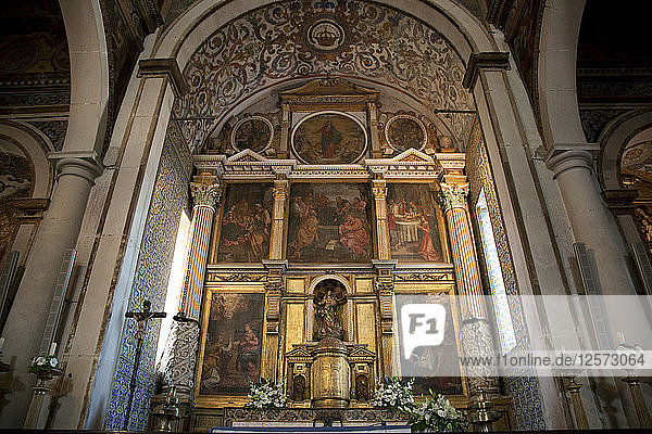 Kirche Santa Maria  Obidos  Portugal  2009. Künstler: Samuel Magal