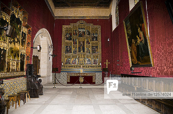 Die Kapelle im Alcazar von Segovia  Segovia  Spanien  2007. Künstler: Samuel Magal