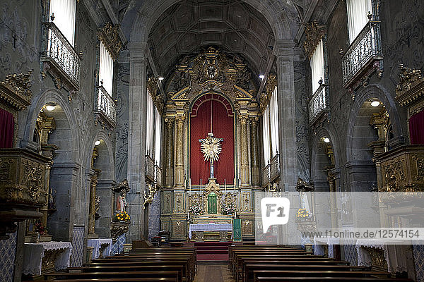 Kirchenraum  Braga  Portugal  2009. Künstler: Samuel Magal