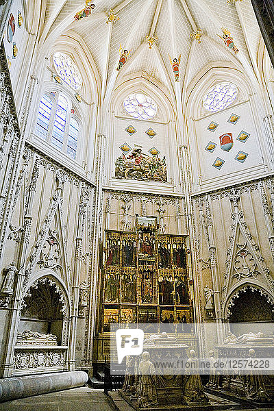 Kapelle des Heiligen Jakobus  Kathedrale von Toledo  Spanien  2007. Künstler: Samuel Magal