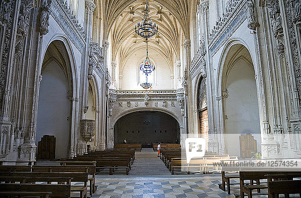 Kircheninnenraum  Kloster des Heiligen Johannes der Könige (San Juan de los Reyes)  Toledo  Spanien  2007. Künstler: Samuel Magal