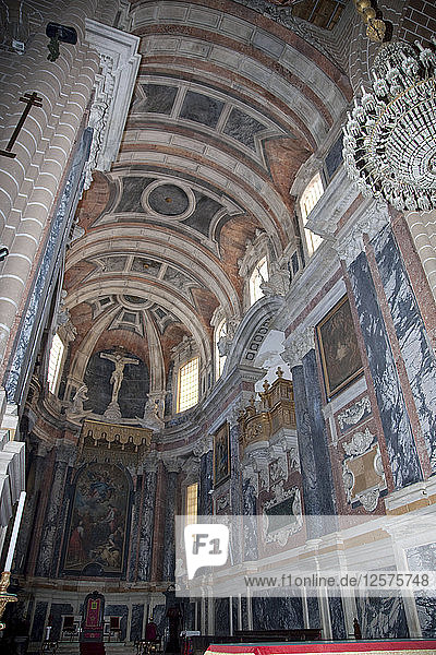 Das Mittelschiff der Kathedrale von Evora  Portugal  2009. Künstler: Samuel Magal