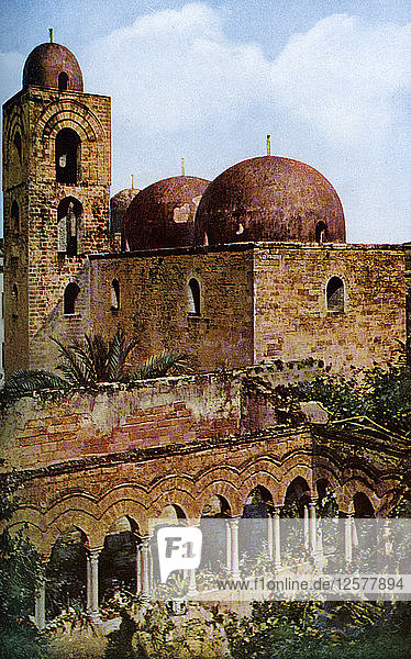Kirche von San Giovanni degli Eremiti  Palermo  Sizilien  Italien  um 1923. Künstler: Unbekannt