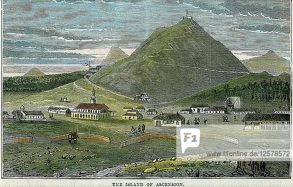 The Island of Ascension c1880. Artist: Unknown