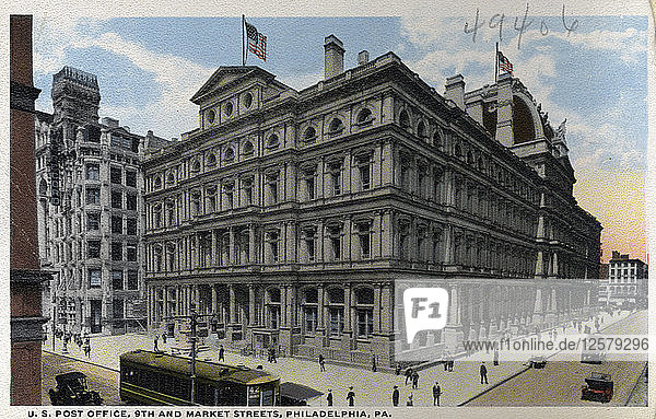US Post Office  9th and Market Streets  Philadelphia  Pennsylvania  USA  1914. Artist: Unknown