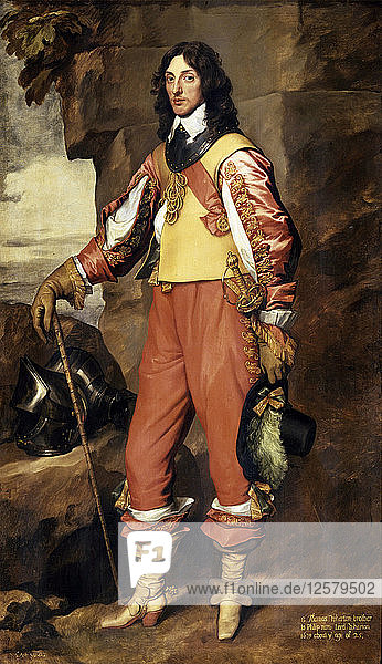 Porträt von Sir Thomas Wharton  1639. Künstler: Anthony van Dyck