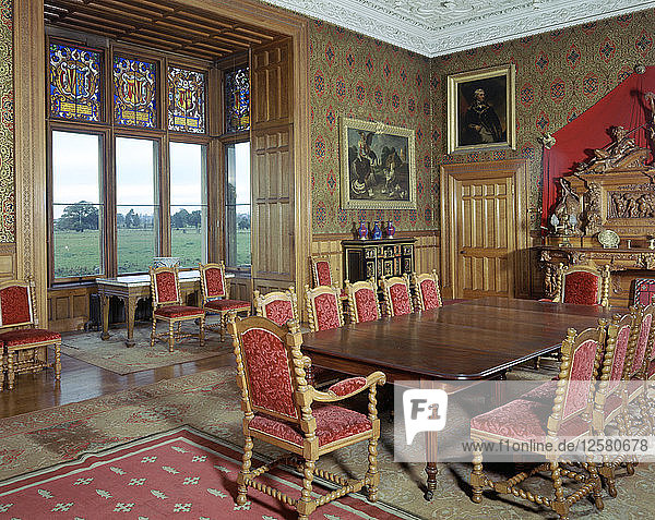 Interior Charlecote Park Warwickshire. Artist: J Litten