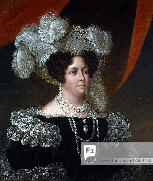 Königin Desideria von Schweden  19. Jahrhundert. Künstler: Unbekannt
